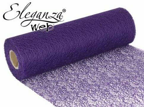 Eleganza Web Fabric roll 28cm x 10m Purple No.36 - Clearance